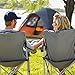 Core Equipment Folding Padded Quad Chair with Carry Bag, Gray