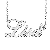 RONKAHSHOW Lisa Custom Name Necklace Customized