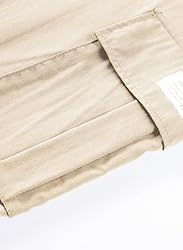 JMIERR Casual Cargo Pants for Men Stretch Elastic