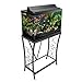 Aquatic Fundamentals Aquarium Stand, 20 Gallon, Gray