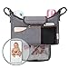 Jerrybox Stroller Organizer with Long Mesh and Removable Diaper Changing Mat