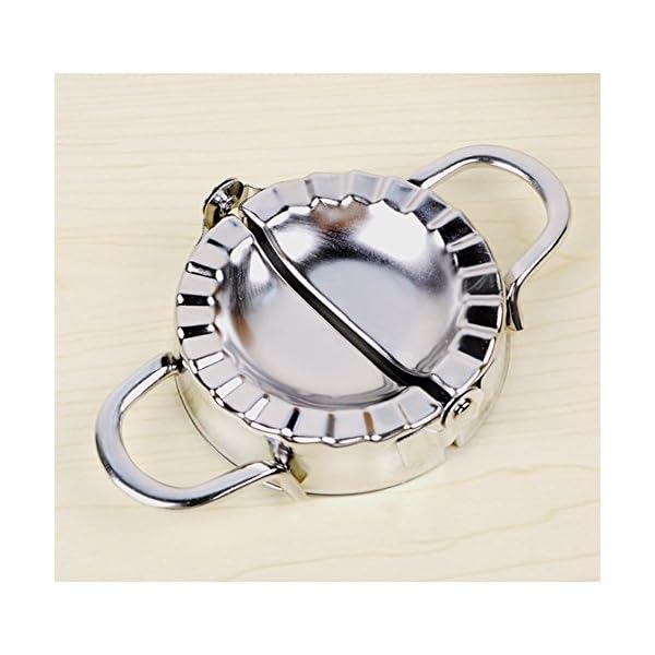 Dumpling Maker 2 PCS Stainless Steel Dumpling Mold and Dough Press for Home Kitchen,Stainless Steel Dough Press Dumpling… - Image 5