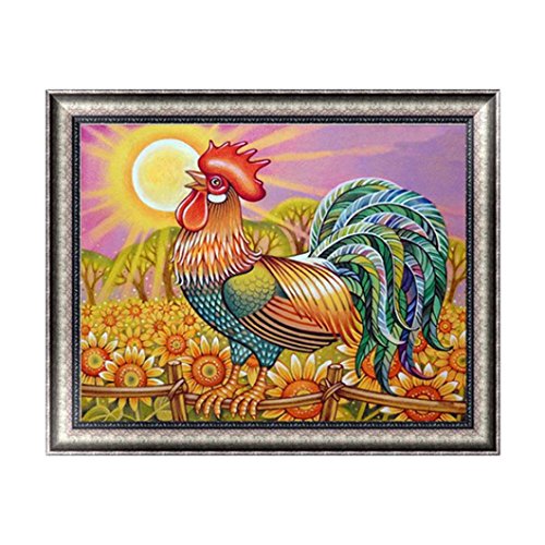 Diamond Painting Kits,5d DIY Diamond Painting Full-Crystal Rhinestone Painting-Diamond Dotz Dots for Study Room,Flower Painting (A)