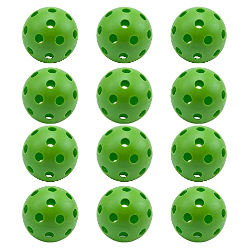 RIMSports Baseball Practice Balls, Limited Flight Hollow Plastic