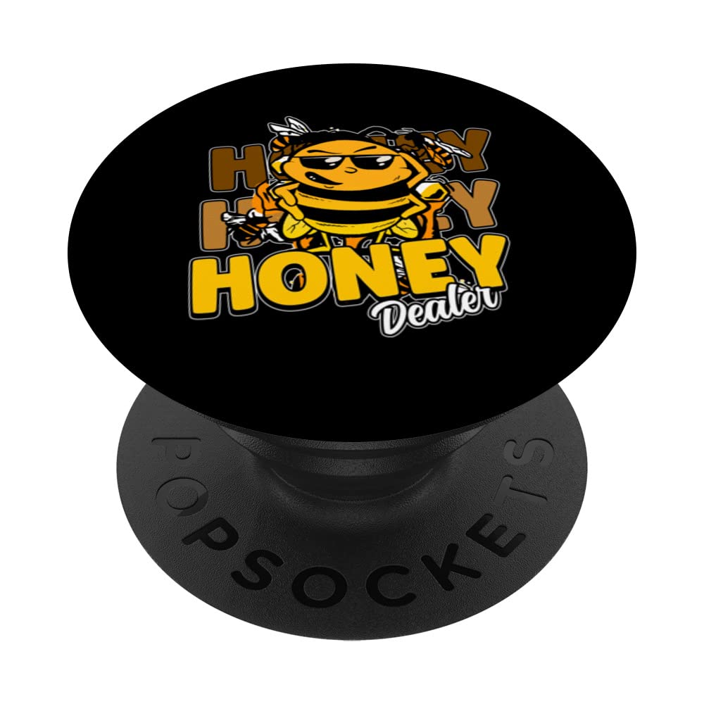 Honey Dealer Beekeeper Bee Whisperer Insect Bees PopSockets Swappable PopGrip