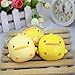 Ikevan 1 pc Squishy Cute Yellow Duck Bread Phone Straps Slow Rising Bun Charms Gifts Toys