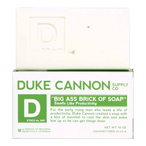 Duke Cannon Soap On A Rope Bundle Pack Tactical Scrubber + Big A Brick
