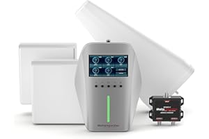 METAREPEATER Cell Phone Booster for Multiroom, Cover 10,000 sq. ft. with 2 Indoor Antennas Cell Phone Signal Booster with LCD Display 5G Compatible for All U.S. Carriers - Verizon AT&T T-Mobile, FCC Approved