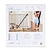 Munchkin® Push to Close™ Baby Gate, Hardware Mounted Safety Gate for Stairs, Hallways and Doors, Extends 28.5