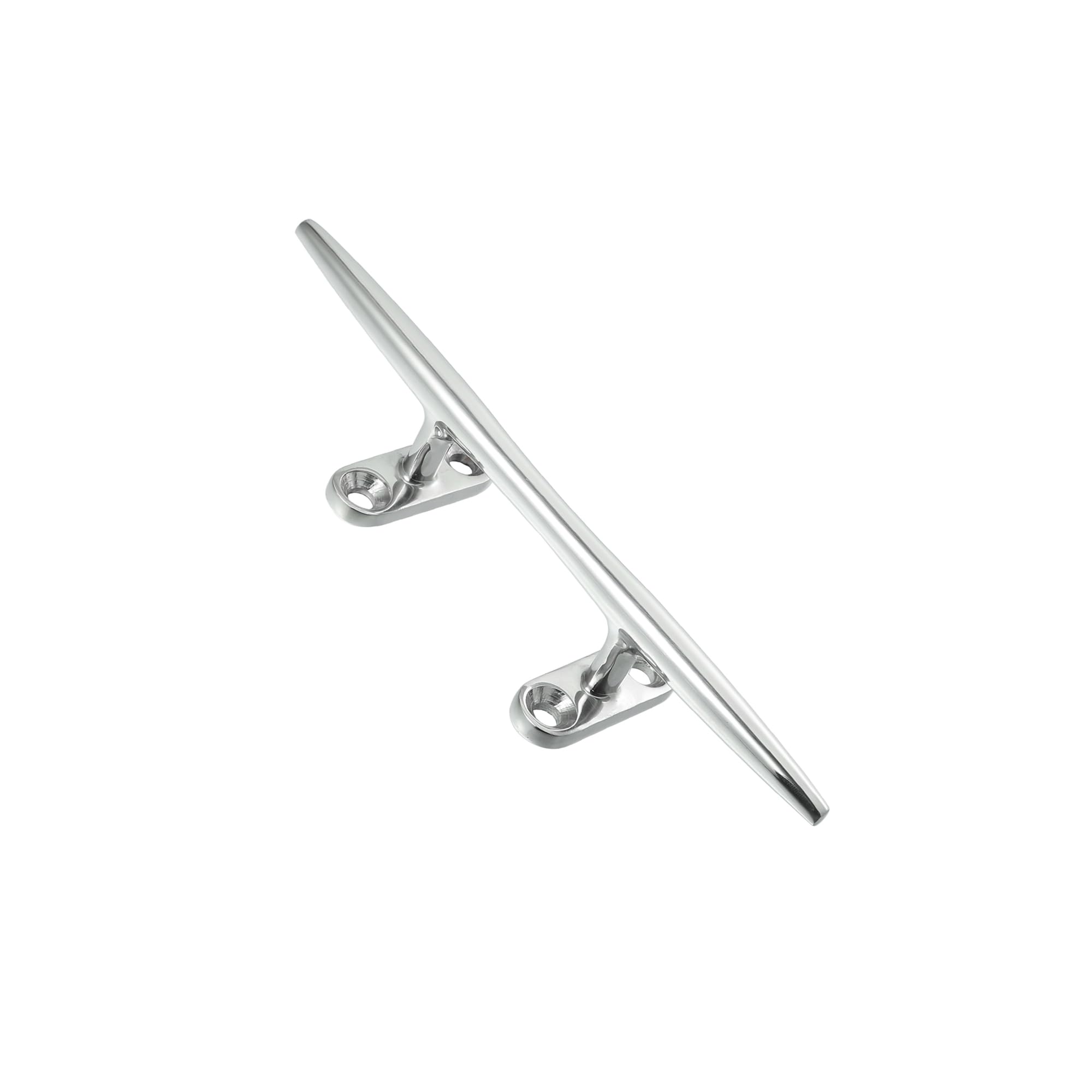 VekAuto 8 Inch Stainless Steel Flagpole Cleat Hook Boat Deck Rope Cleats Auto Accessories