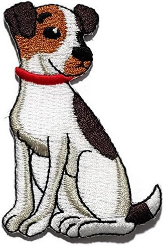 Dog Iron on Patch Embroidered Sewing #2 for T-shirt, Hat, Jean ,Jacket, Backpacks, Clothing #3 Ships and sold from Naree2016. only. Made in Thailand, Buy good quality item
