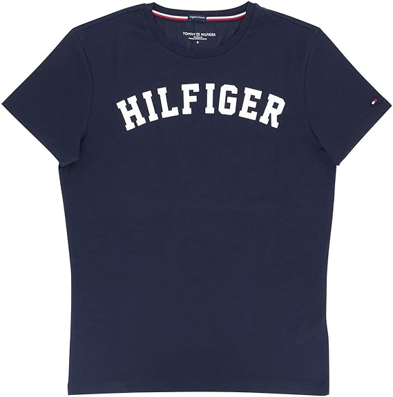 Amazon Tommy Hilfiger クルーネック 半袖 ロゴ Tシャツ オーガニックコットン 100 Tシャツ カットソー 通販