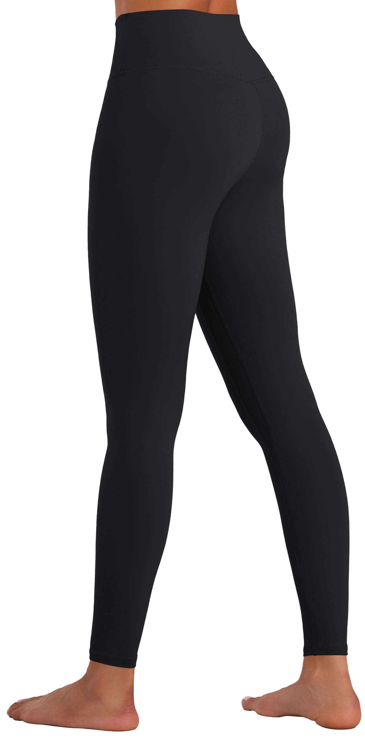 Photo 1 of Sunzel Sunlissia High Waisted Leggings for Women, Tummy Control Compression Yoga Pants, Workout Leggings for Gym, Running & Everyday Wear, 25" Inseam, Black, Small