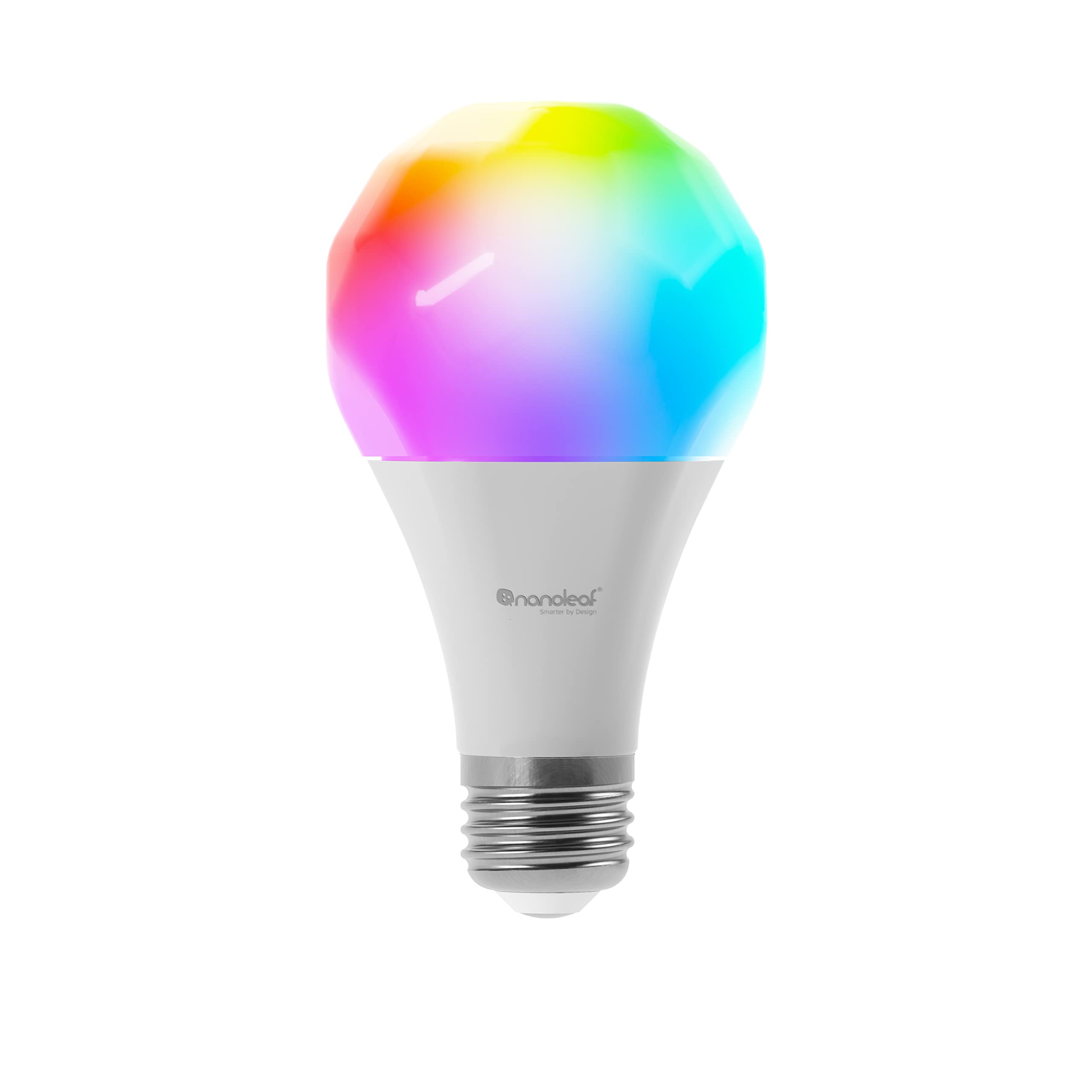 Nanoleaf Essentials E27 Bulb ,Smart LED Bulb, RGBW Dimmable Smart Bulb,2700K-6500K,Matter over Thread,Works with Google Apple, Room Decor & Gaming