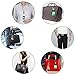 Badge Holder, Life-Mate PU Leather ID Cards Badge Holder Wallet with 3 Card Slots & 20