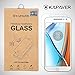KAPAVER Moto G4 Plus 2.5D Arc Edge 9H Hardness Premium Tempered Glass Screen Guard Protector ...