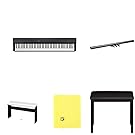 Casio Privia Full Size Digital Piano with Keyboard Pedals,Piano Bench,Polish Cloth and Keyboard Stand