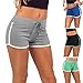 Women Shorts,Haoricu 2017 Hot Sale!New Summer Women Sport Workout High Waistband Skinny Yoga Elastic Pant