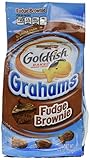 Pepperidge Farm, Graham Goldfish, Fudge Brownie, 6.6oz Bag (Pack of 4)
