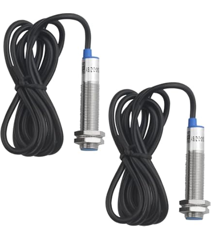 Détecteur Inductif Cylindrique Long M12 - 12-24V, Pour Usage Général, Montage Encastrable