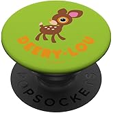 Deery-Lou Character Front and Back PopSockets Standard PopGrip