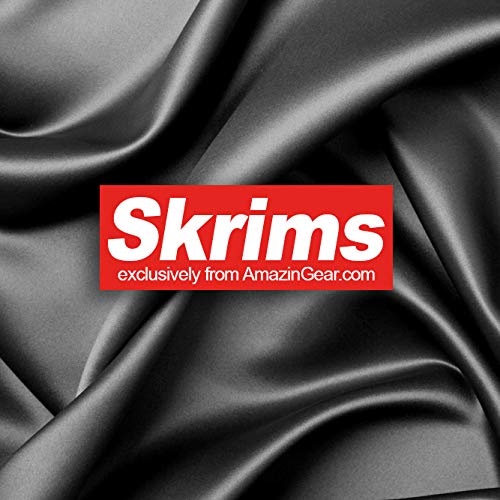 SKRIMS Professional Speaker Stand Covers Premium 4Way Stretch Black