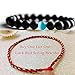 Cat Eye Jewels Natural Black Matte Agate Onyx Stones Bead Bracelet with Blue Semi-Precious Water Drop Stones Stretch Bracelet (H61)