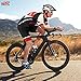 Arltb Cycling Jersey and Bib Shorts Set Black