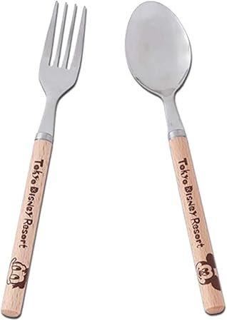 Amazon Co Jp 北欧風シリーズ カトラリー セット 上目風 スプーン フォーク ミッキー ドナルド ディズニー おしゃれ ナチュラルデザイン リゾート限定 ホーム キッチン