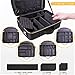Daniel Harris Makeup Bag Cosmetic bag 16.1x11.5x4.2in | Makeup Case | Travel Make up Bag Organizer |Adjustable Dividers, Portable + Water-Resistant