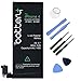 Battery+ - iPhone 4 - 3.7V 1420mAh Li-ion Replacement Battery, Free 8pcs Free Tools Kit Only for Apple iPhone 4 - 4G 16G 32G Model A1332 & A1349 (check on the Back of your iPhone)