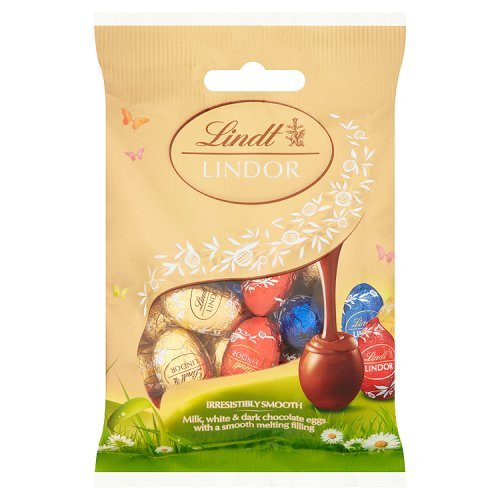 Lindt Lindor Assorted Mini Eggs Bag, 100g Amazon.co.uk Grocery