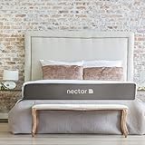NECTAR Queen Mattress + 2 Free Pillows - Gel Memory Foam - CertiPUR- US Certified - 180 Night Home Trial - Forever Warranty