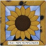 Quilt Magic 6-Inch by 6-Inch Kit, Sunflower