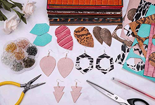 5 Leather+Sheets+Earrings+Making+Cridoz