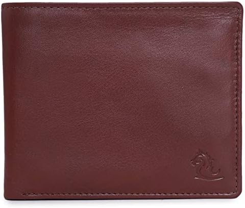 Kara Classic Tan Leather Bi-Fold Men'S Wallet