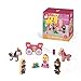 Janod Mini Story Box Toy - 7 Piece Imagination and Roll Playing Game - Princess Painted Wooden People Play Set with Pncess, Carriage, Prince, Frog and a Witch for Imaginative Play for Ages 3+