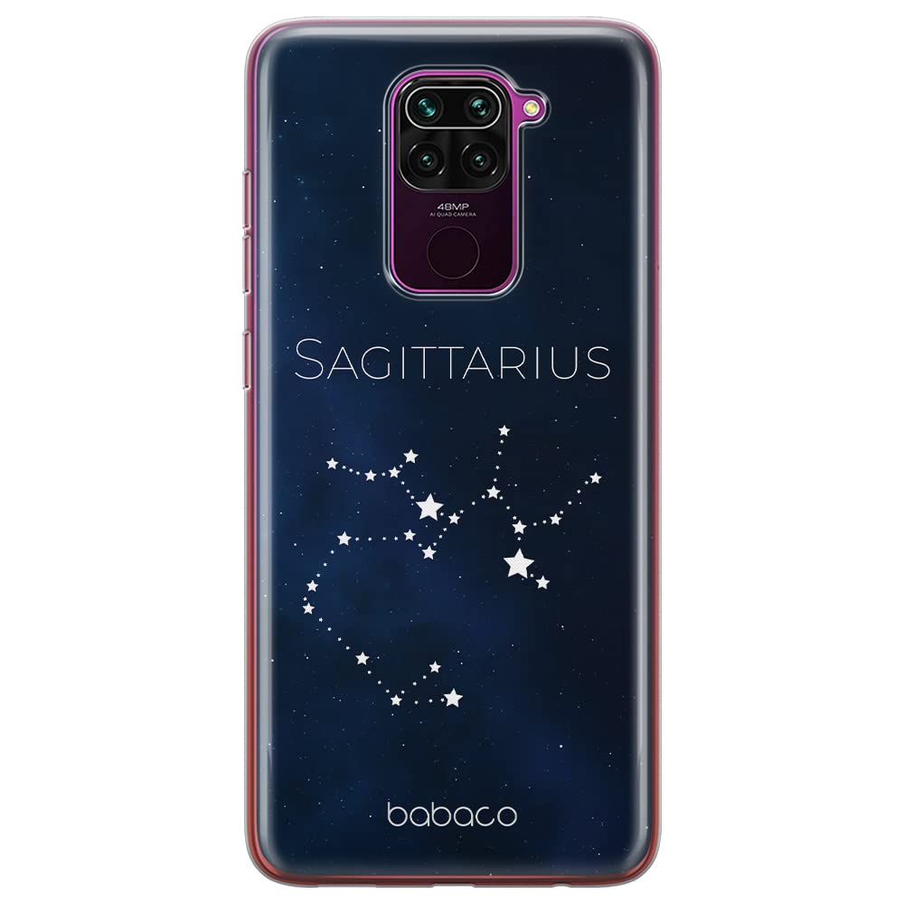 Babaco ERT GROUP mobile phone case for Xiaomi REDMI NOTE 9 original and officially Licensed pattern Zodiac Constellation 009 optimally adapted to the shape of the mobile phone, case made of TPU
