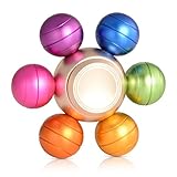Fidget Hand Spinner, Wiitin Triangle Finger Spinner Low Noise High Speed EDC Focus Toy for Kids and Adults (Colorful Beans)
