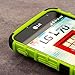 LG Optimus L70 Phone Case, MPERO IMPACT SR Series Kickstand Case for LG Optimus L70 / Realm - Neon Green