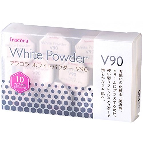 Fracora Japan White Powder V90 Vitamin C Derivative Cosmetic Powder Serum 10 Capsules X 0 1g Amazon In Beauty