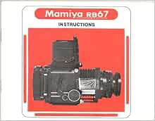 Mamiya RB67 Professional Original Instruction Manual: Amazon.com: Books
