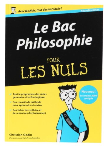 Le  bac philosophie