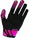 Fox Racing Womens Ripley Glove - 18478-285 (Black/Pink - M)