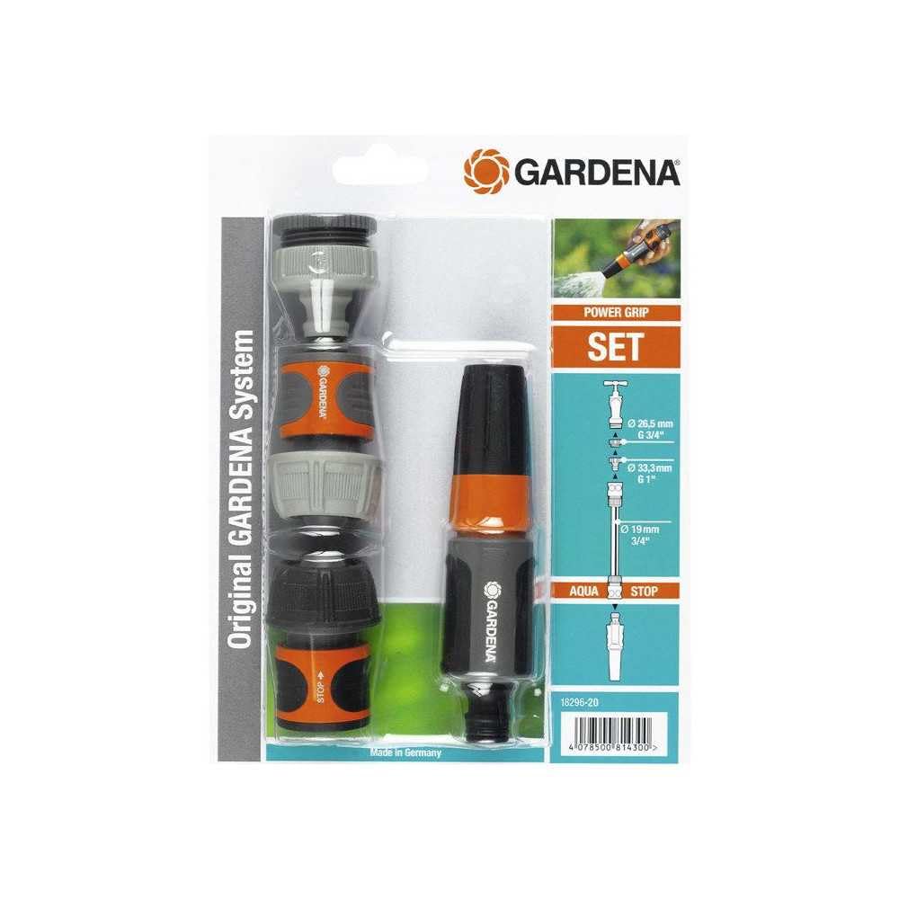 Gardena 19 mm irrigation basic kit for 26 taps, Standard G18296-20