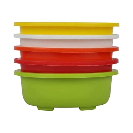 VGreen Garden Store Bonsai Tray, Multicolour, 10 Inch, 3 Piece