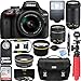 Nikon D3400 DSLR Camera + AF-P DX 18-55mm +70-300mm NIKKOR Zoom Lens Bundle Kit