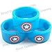Silicone Superhero Vape Bands Tank Band Captain America (Captain America (3 Pack))