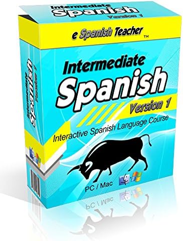 eSpanishTeacher's Intermediate Spanish Language Course Software Program Lessons