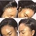 Perstar Brazilian Straight Human Hair Lace Front Wigs Glueless Human Hair Wigs 100% Unprocessed Pre Plucked Human Hair Wigs for Black Women Brazilian Virgin Hair Straight 13x4 Lace Frontal Wig 18